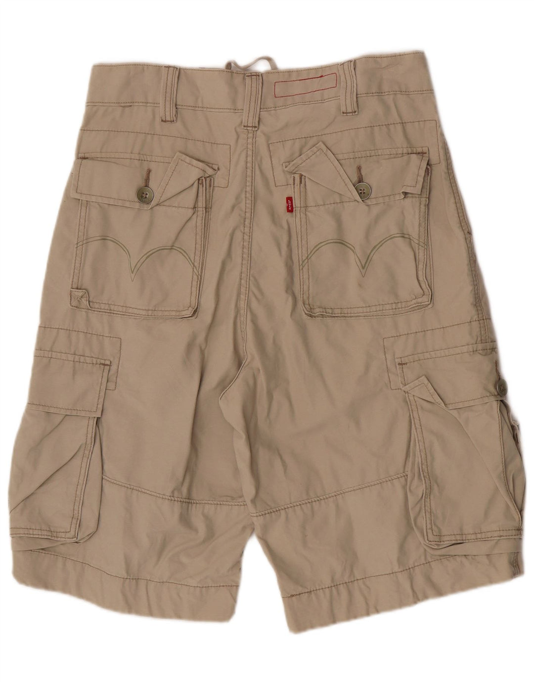 Levi's Short Cargo Homme Medium W32 Kaki Coton