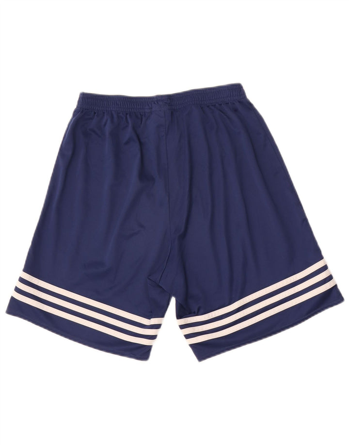 Adidas Short de sport pour homme Petit bleu marine Polyester