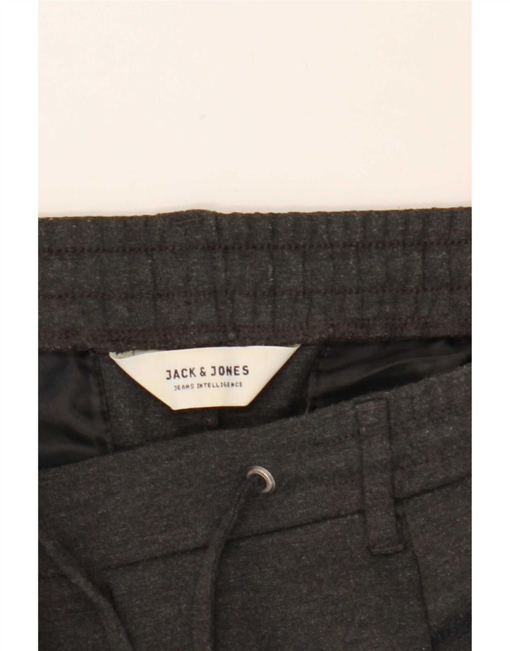 Jack & Jones Pantalon Court W31 L24 Gris Polyester Homme