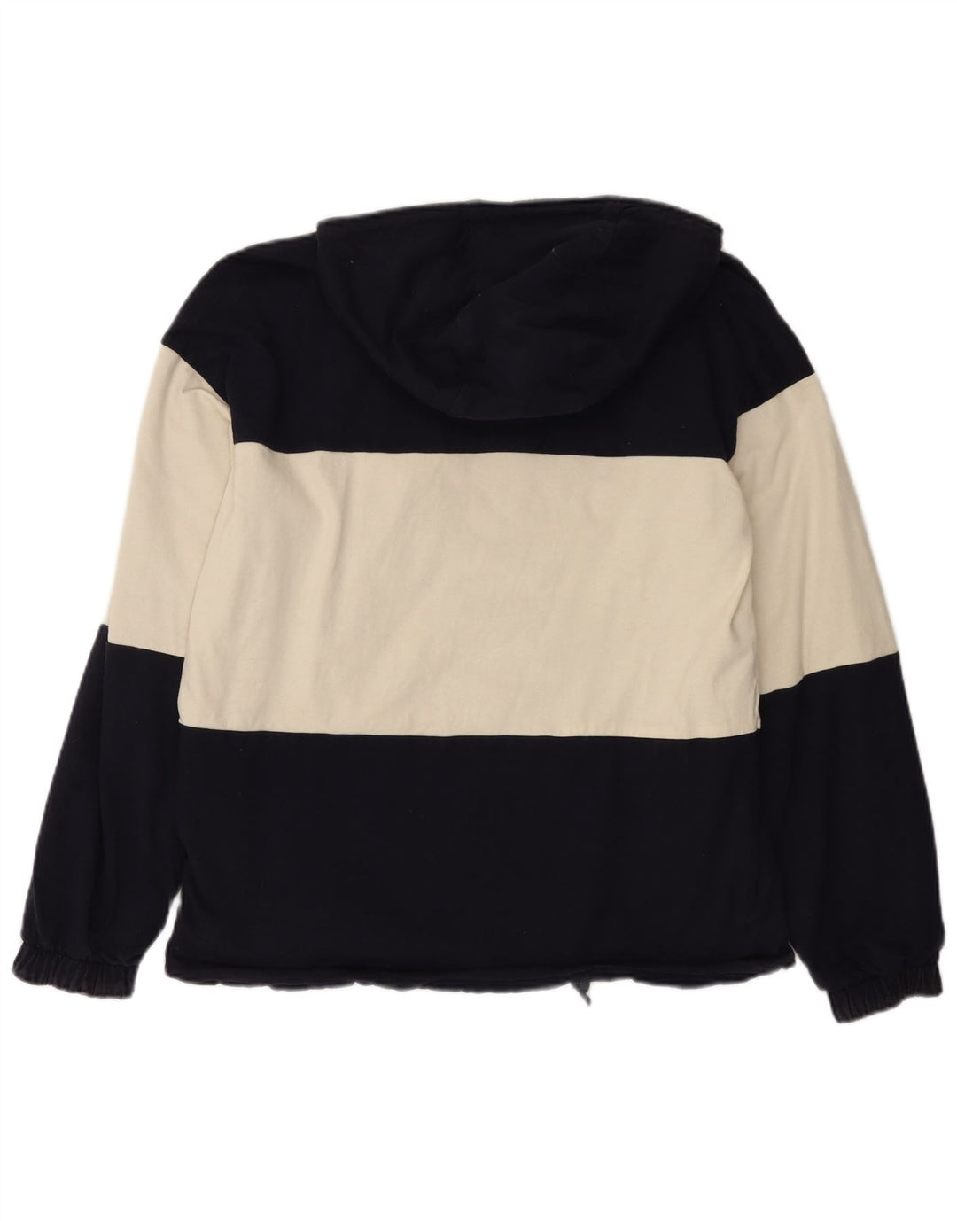 FILA Veste réversible à capuche pour homme IT 50 Large Bleu marine Colourblock