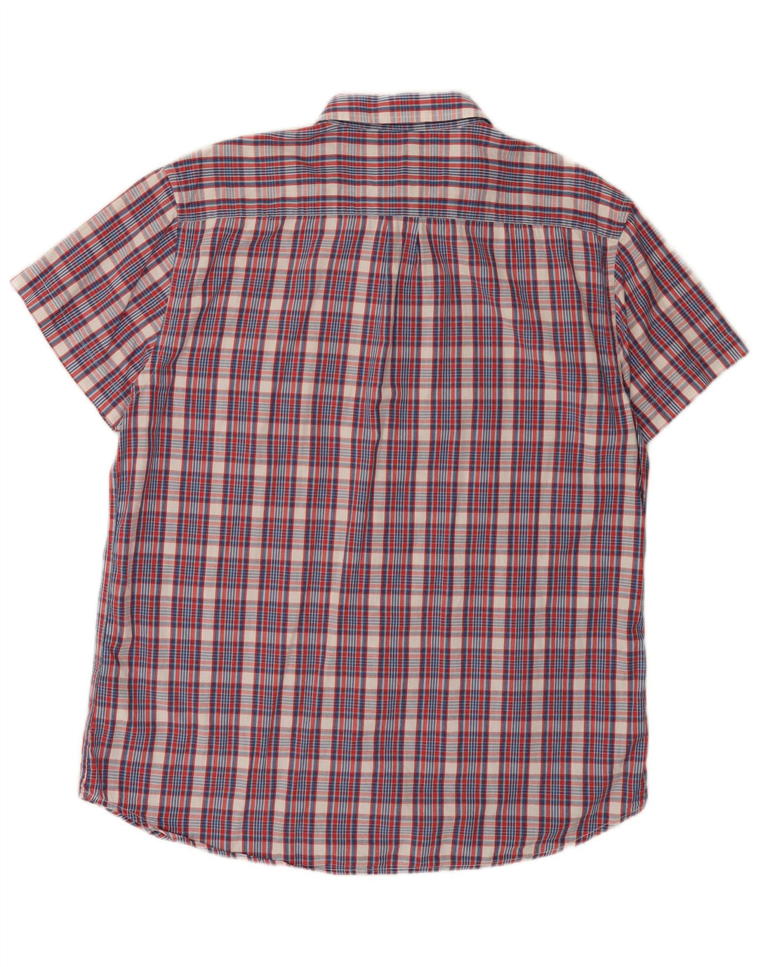 WRANGLER Chemise à manches courtes pour homme Coupe régulière 2XL Carreaux multicolores