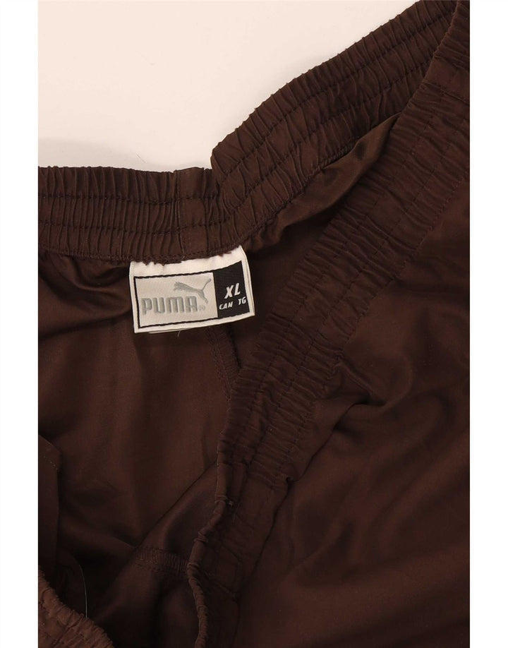 Puma Pantalon de survêtement XL marron polyester pour homme