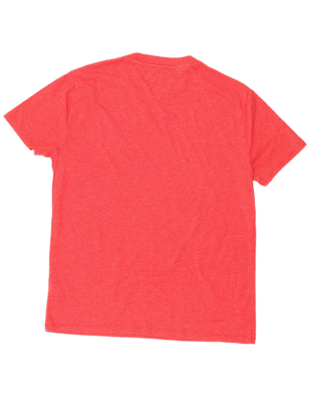 TOMMY HILFIGER T-Shirt Homme Rouge Moyen Moucheté Coton