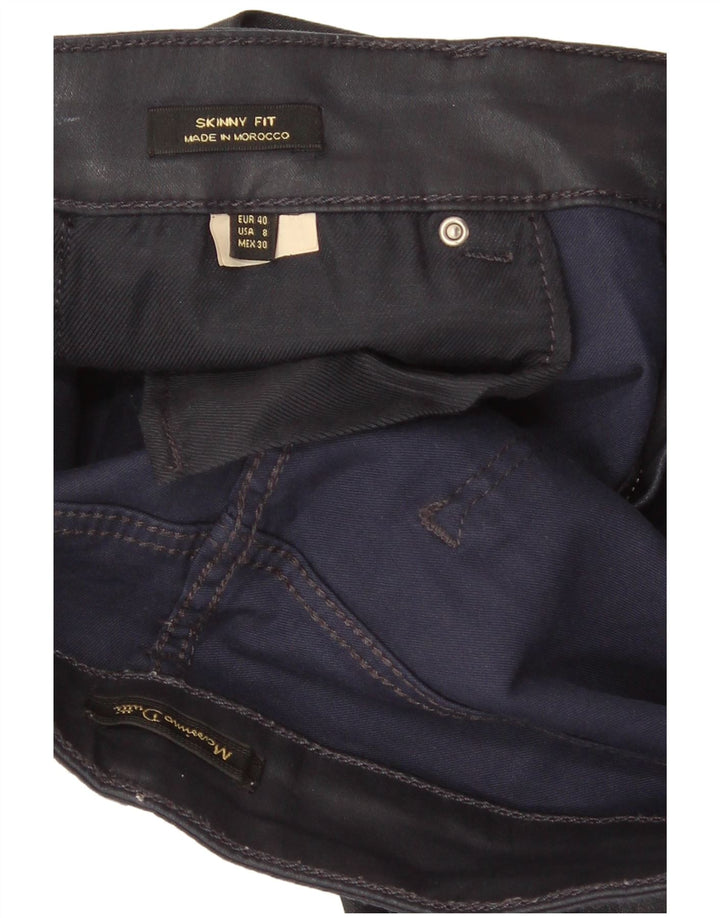 Massimo Dutti Jean skinny pour femme EU 40 Medium W30 L27 Bleu marine