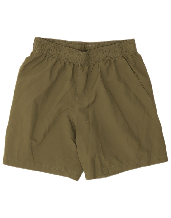 Under Armour Short de Sport Graphique Homme Kaki Large Polyester