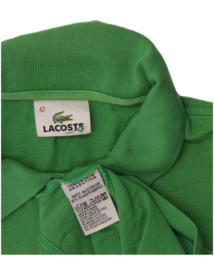 Lacoste Polo Femme Taille 42 Grand Coton Vert