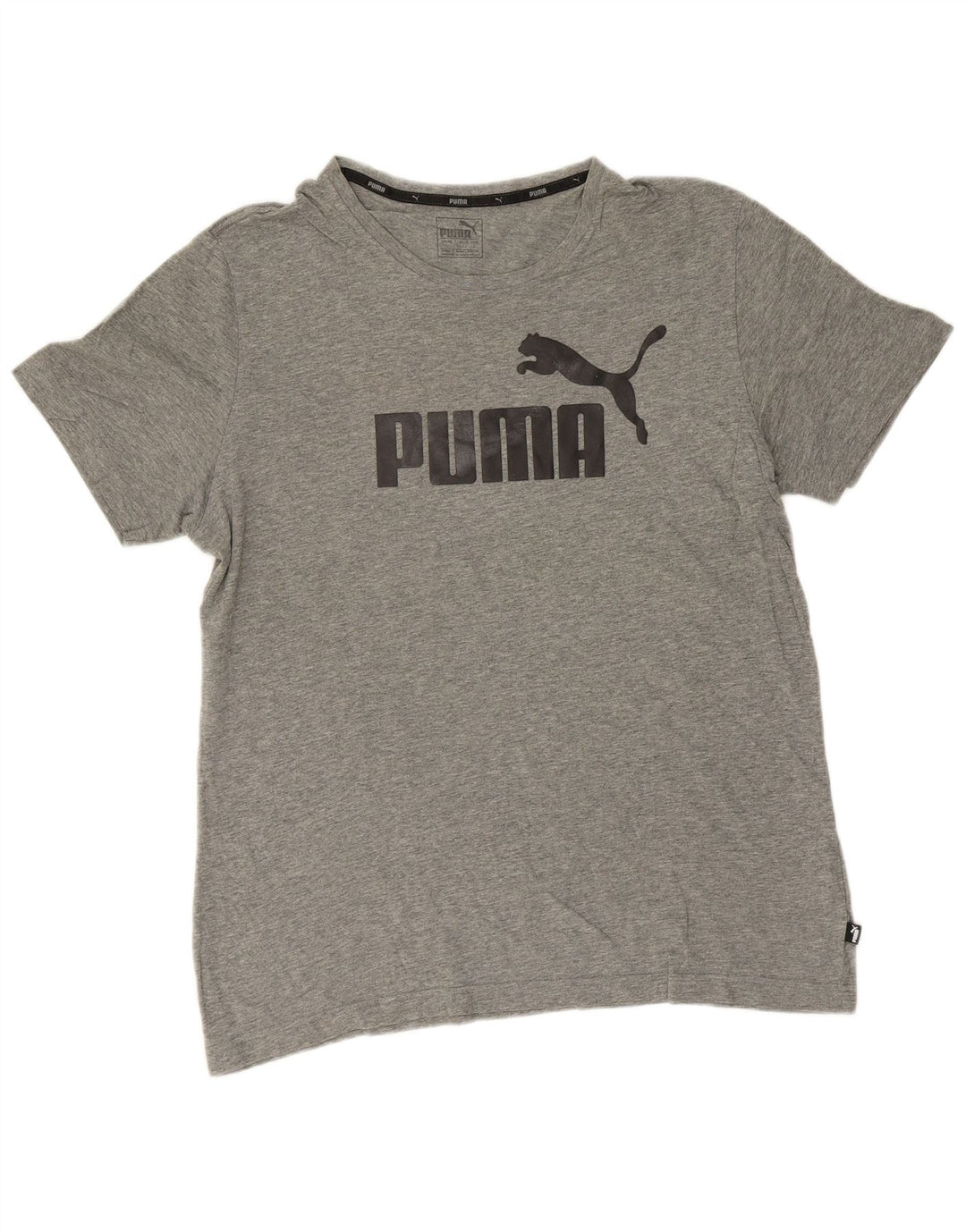 Puma T-shirt graphique pour homme, grand, gris