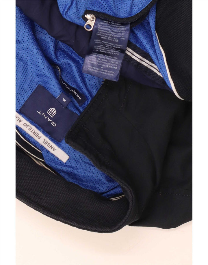 Gant Veste Bomber Homme UK 42 XL Bleu Marine Polyester
