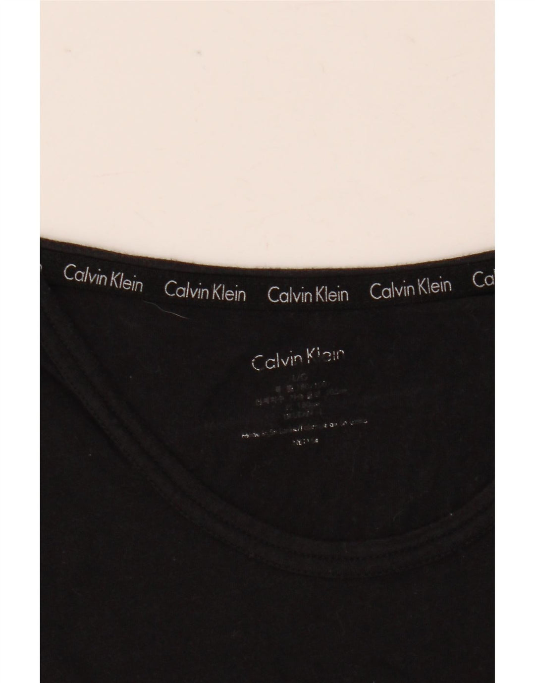 Calvin Klein T-shirt graphique pour hommes, grand, noir