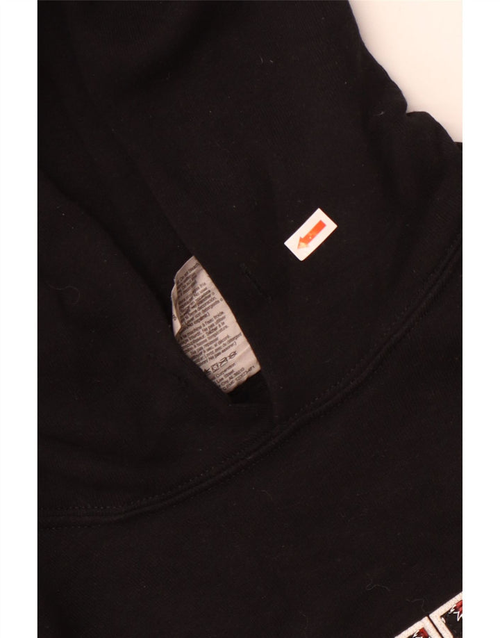 RUSSELL ATHLETIC Pull à capuche graphique Southeast Graphic pour femme UK 14 Noir moyen