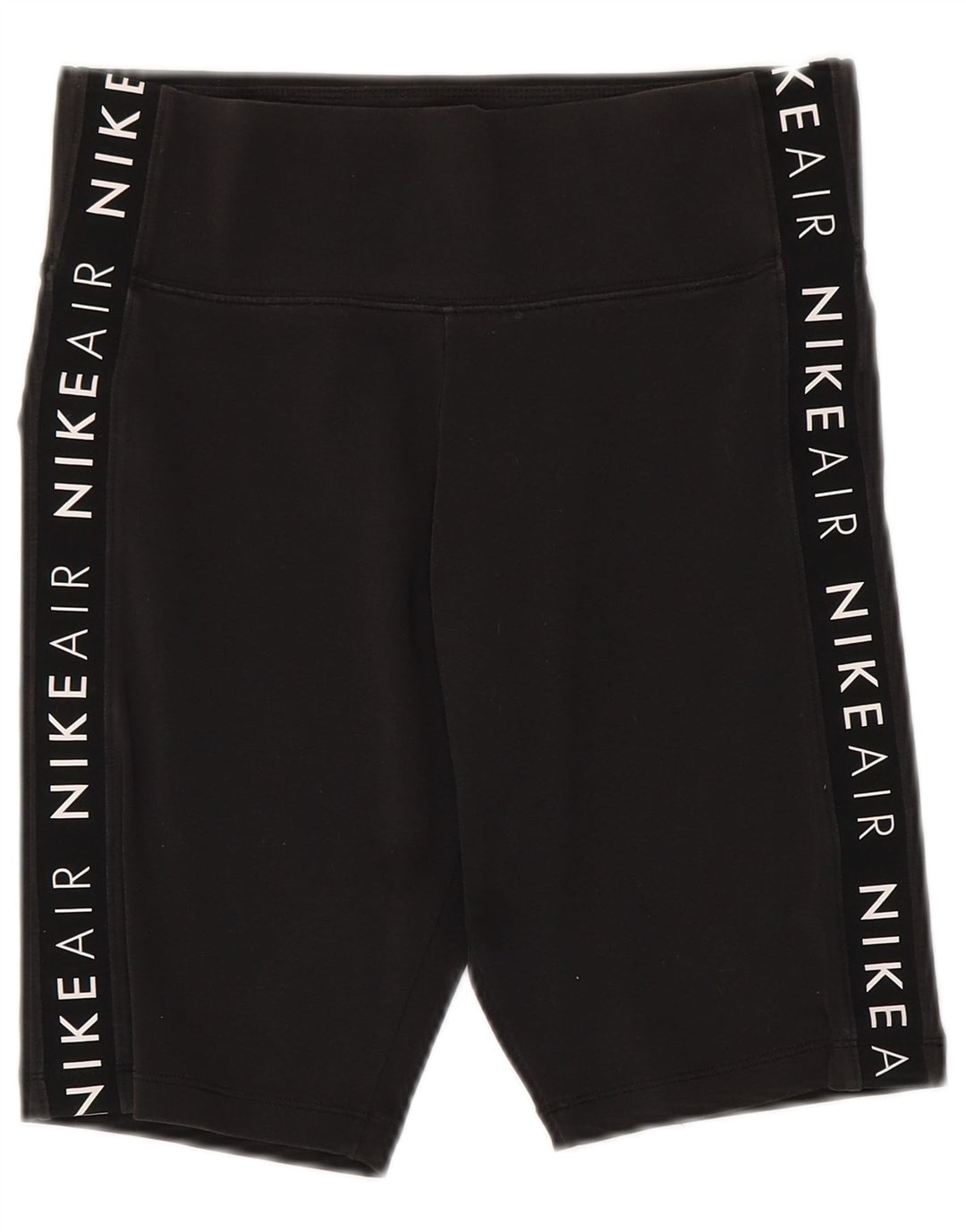 Nike Short de sport graphique pour femme UK 12 en coton noir moyen