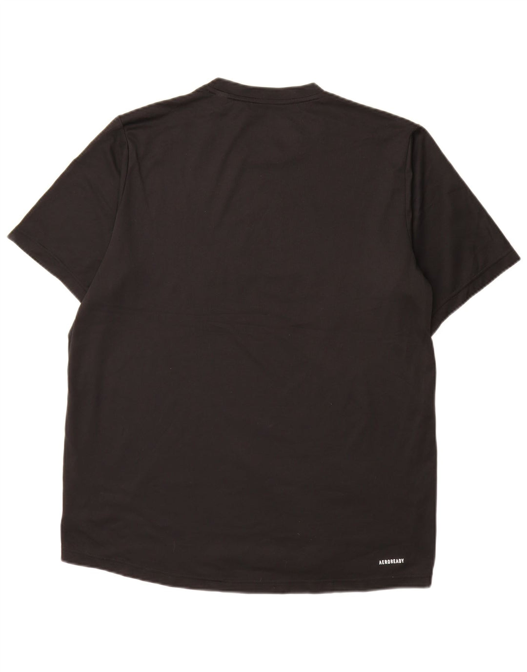 Adidas Hommes Aeroready Graphic T-Shirt Haut Grand Noir Polyester