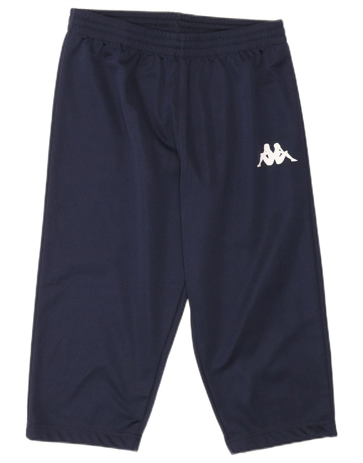 Kappa Pantalon de Survêtement Capri Homme Bleu Marine Moyen Polyester