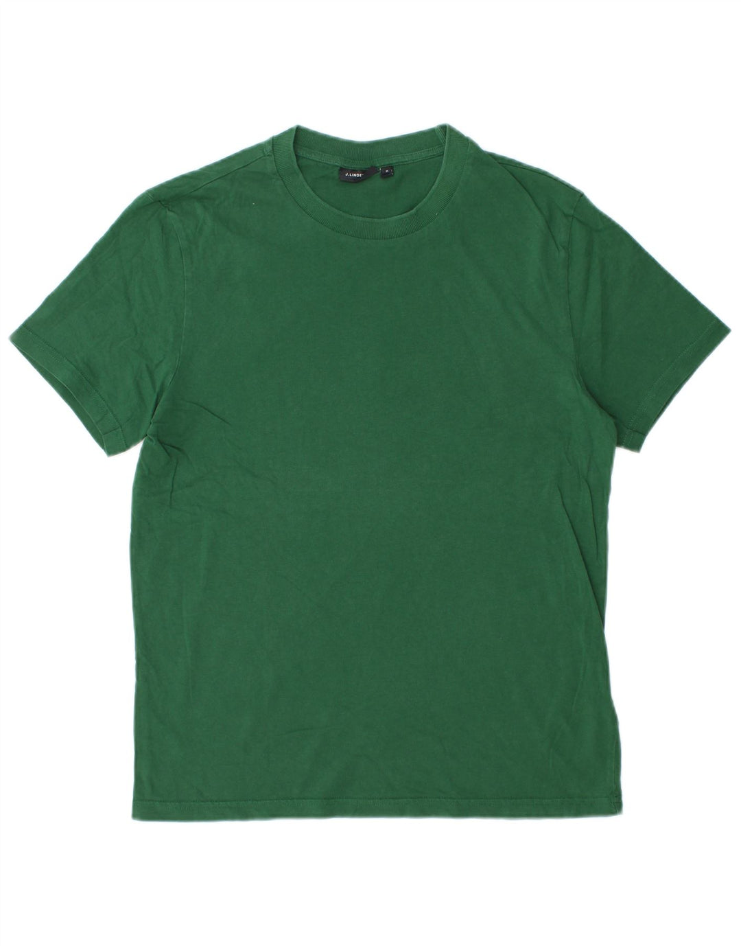 J.Lindeberg T-Shirt Homme Vert Moyen Coton