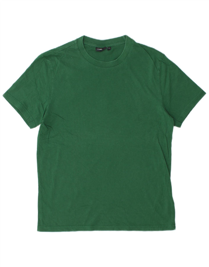 J.Lindeberg T-Shirt Homme Vert Moyen Coton