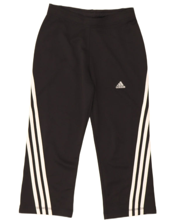 Adidas Pantalon de survêtement Climalite Capri pour femme UK 6 XS Noir
