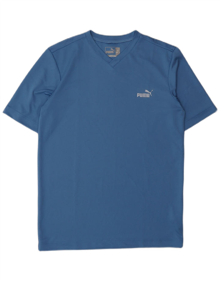 PUMA T-Shirt Homme Haut Petit Bleu Polyester