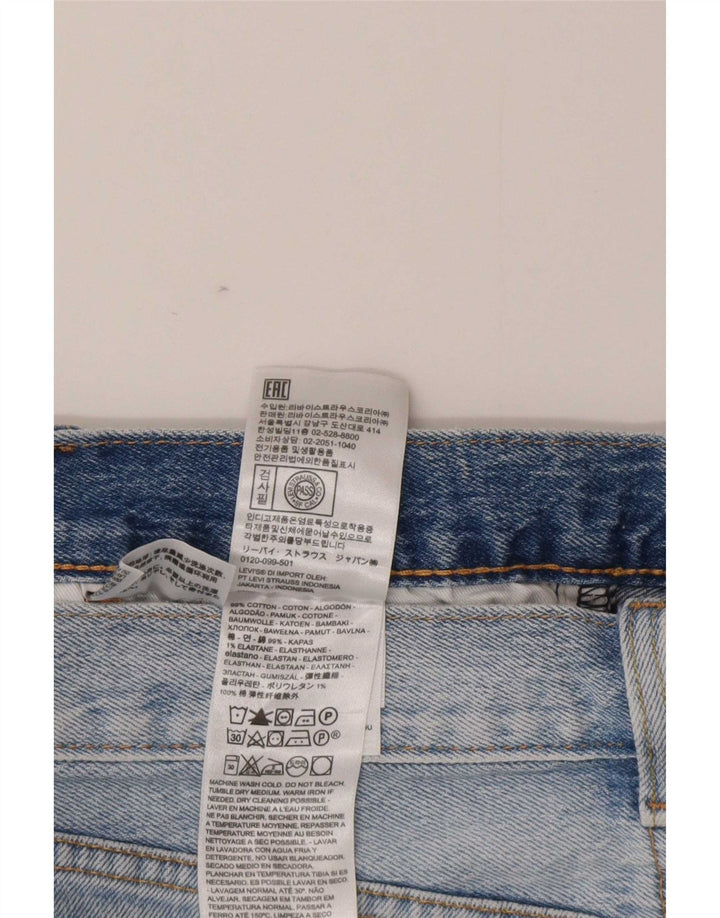 Levi's Short en Jean 501 W31 Homme Bleu Moyen Coton