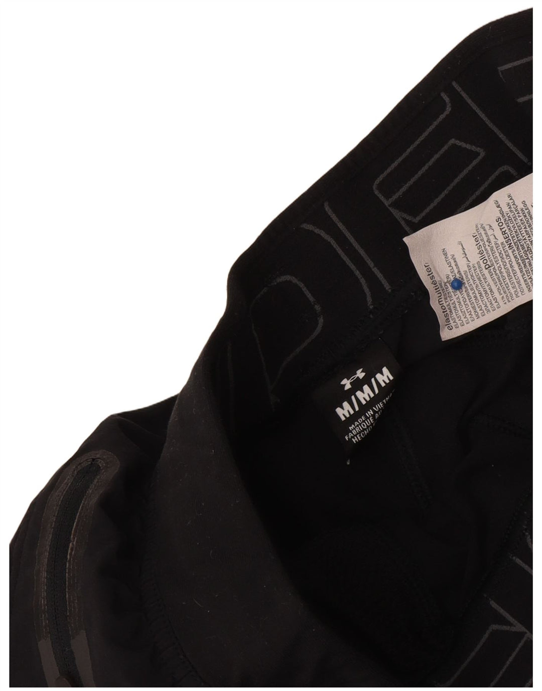 Under Armour Pantalon de Survêtement Graphique Joggers Homme Noir Moyen Polyester
