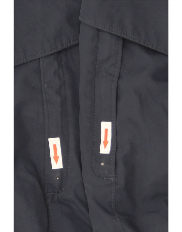The North Face Imperméable à capuche pour femme UK 14 Medium Bleu marine Polyester