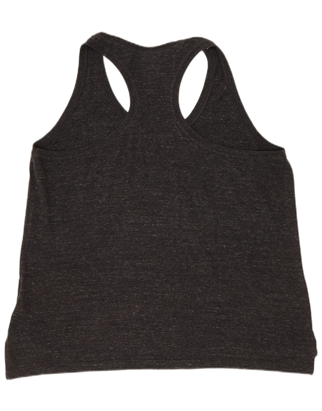 Nike Débardeur Femme UK 14 Large Gris Moucheté