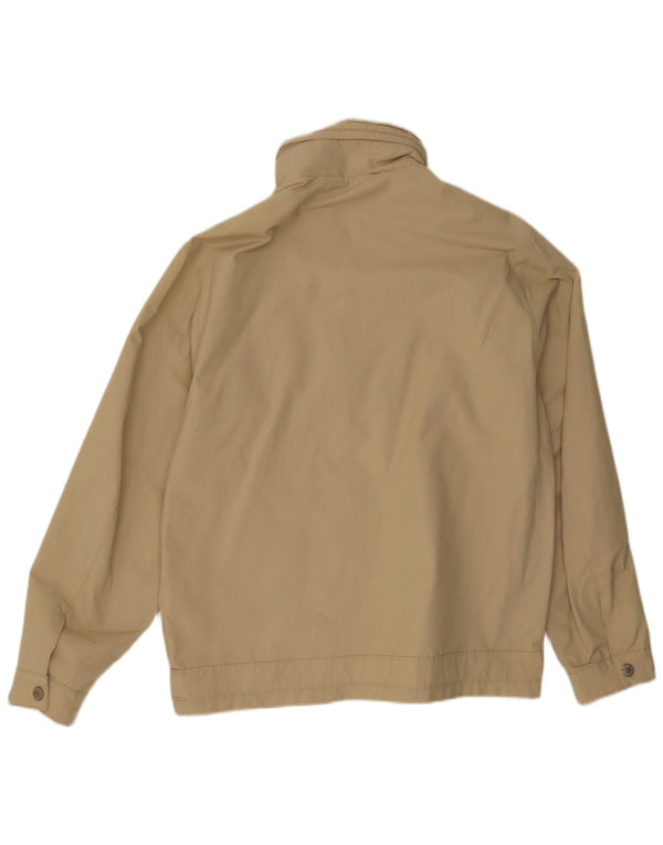 Wampum Veste bomber à capuche pour homme UK 40 Grand coton beige