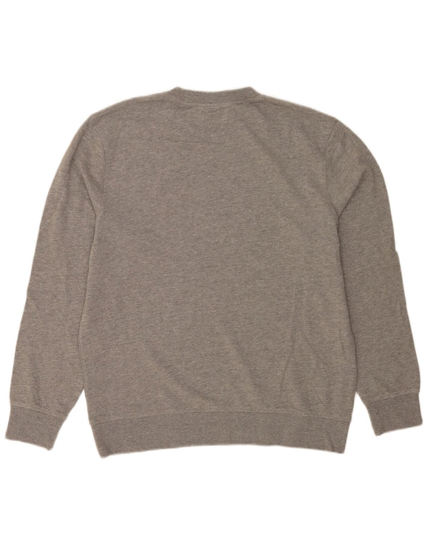 Jack & Jones Sweat-Shirt Homme Gris XL Coton