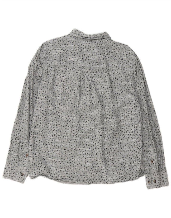 Chemise Regular Fit Homme Fat Face Coton Chiné Gris Moyen
