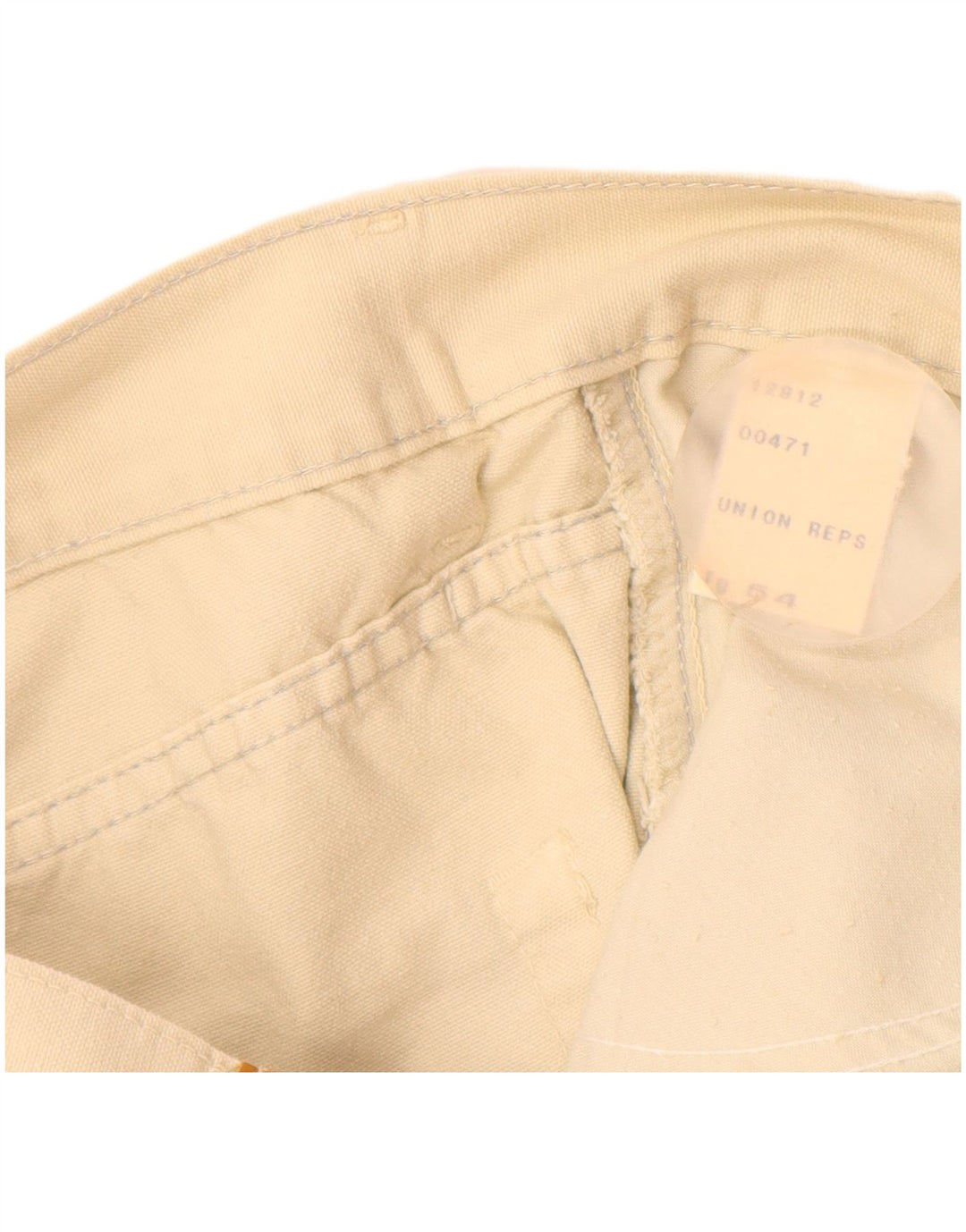 WILD JEANS Pantalon décontracté fuselé pour homme IT 54 2XL W34 L33 Beige Coton