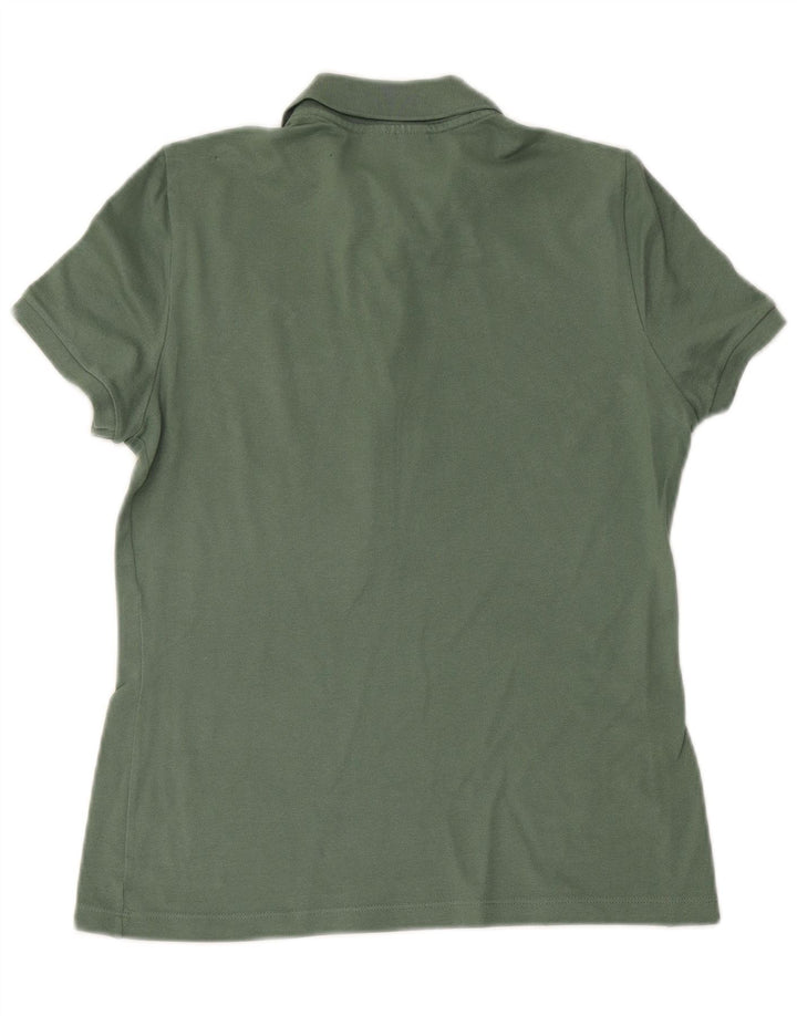 LACOSTE Polo Slim Fit Femme Taille 38 Kaki Moyen
