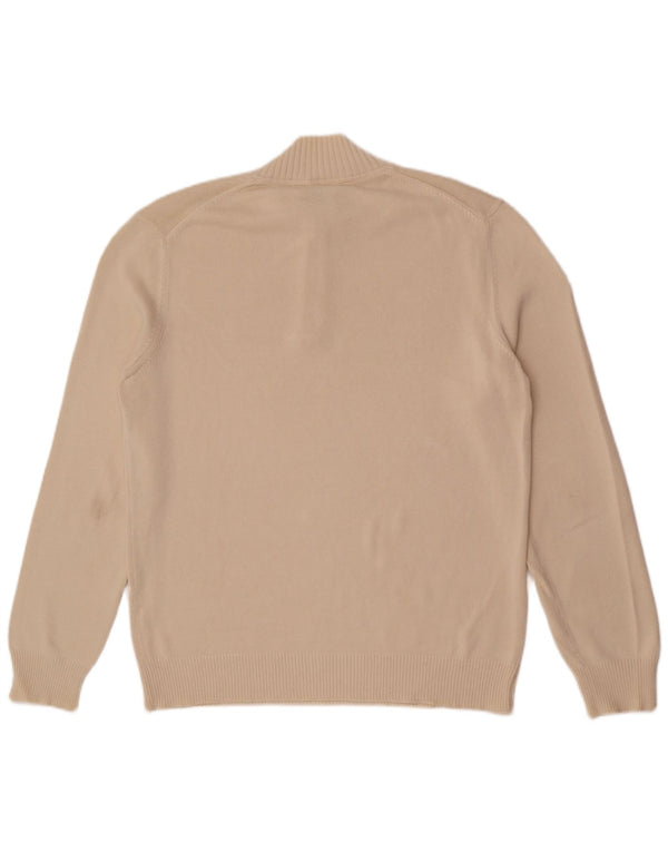 Marina Yachting Pull col zippé pour homme XL Beige