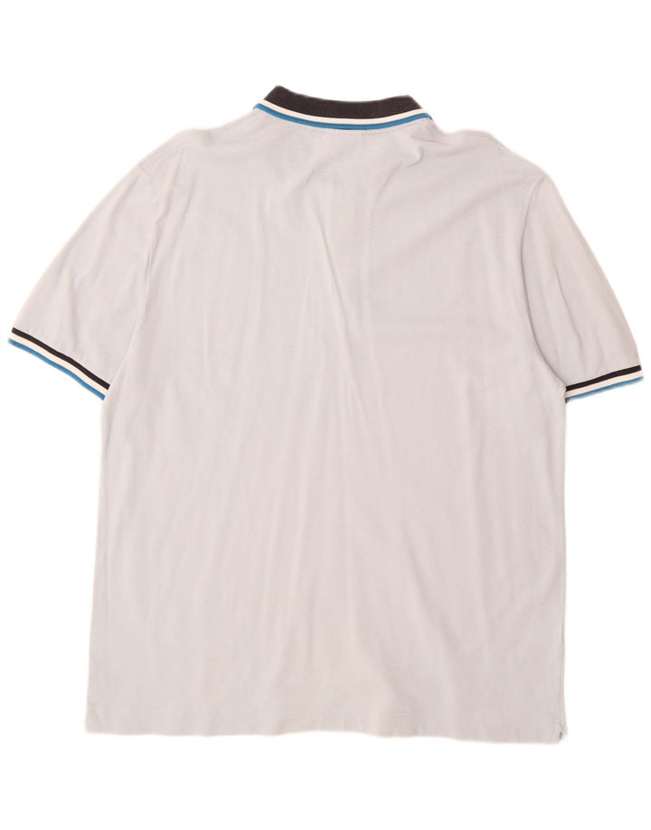 Lacoste Polo Homme Taille 7 2XL Bleu Coton