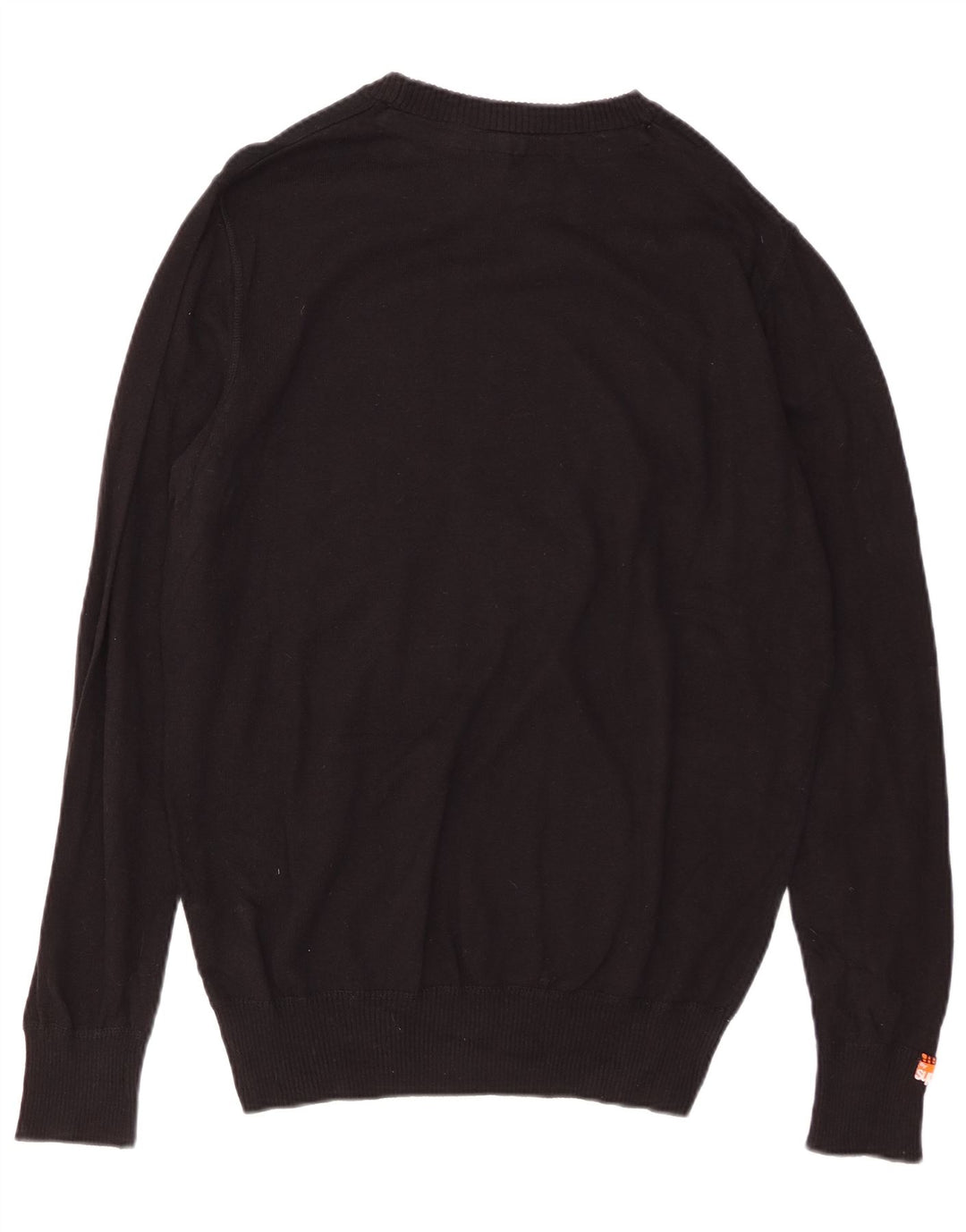 SUPERDRY Pull col rond homme XL noir coton