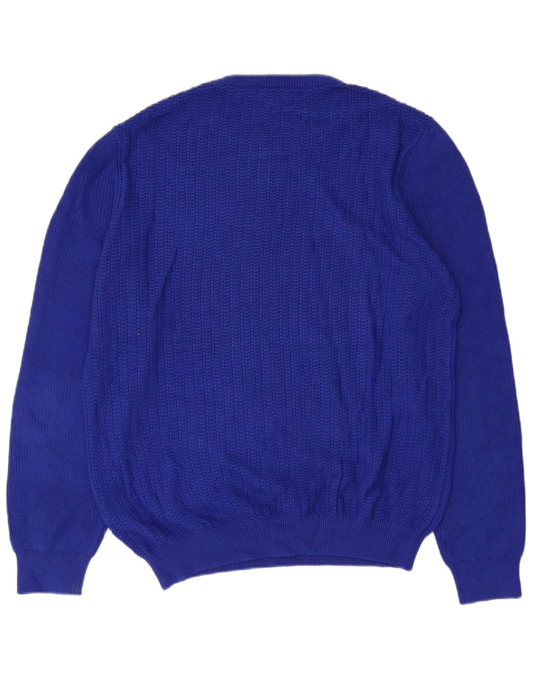 Reiss Pull à col rond pour homme en coton bleu Taille L