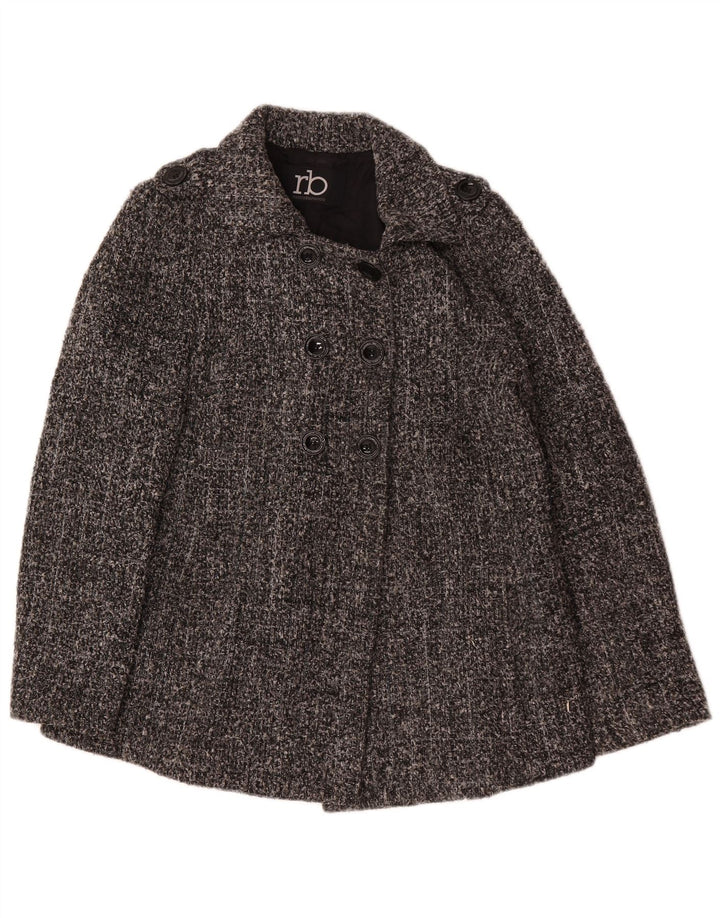 Roccobarocco Caban Femme IT 48 XL Gris Moucheté Polyester