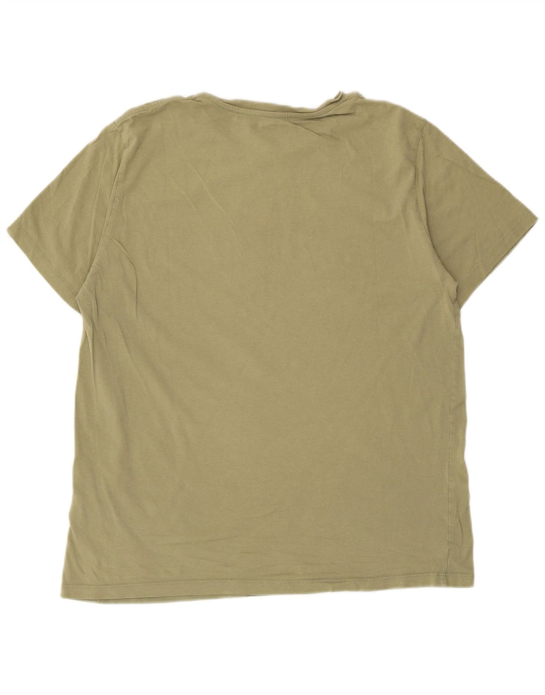Levi's T-Shirt Graphique Homme Kaki Large Coton