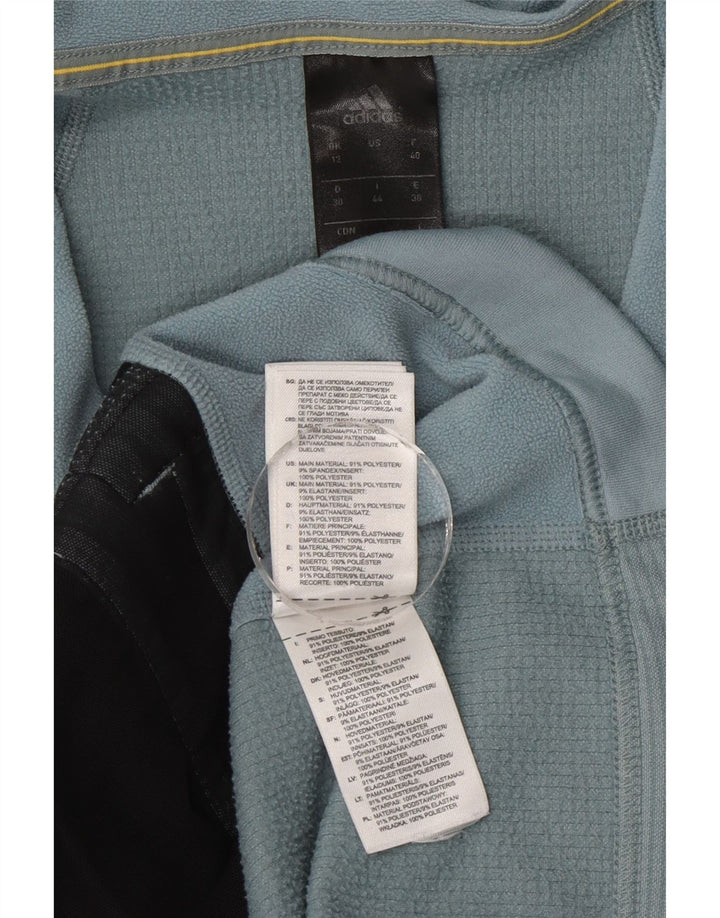 Adidas Veste de survêtement Terrex pour femme UK 12 Bleu moyen Colourblock