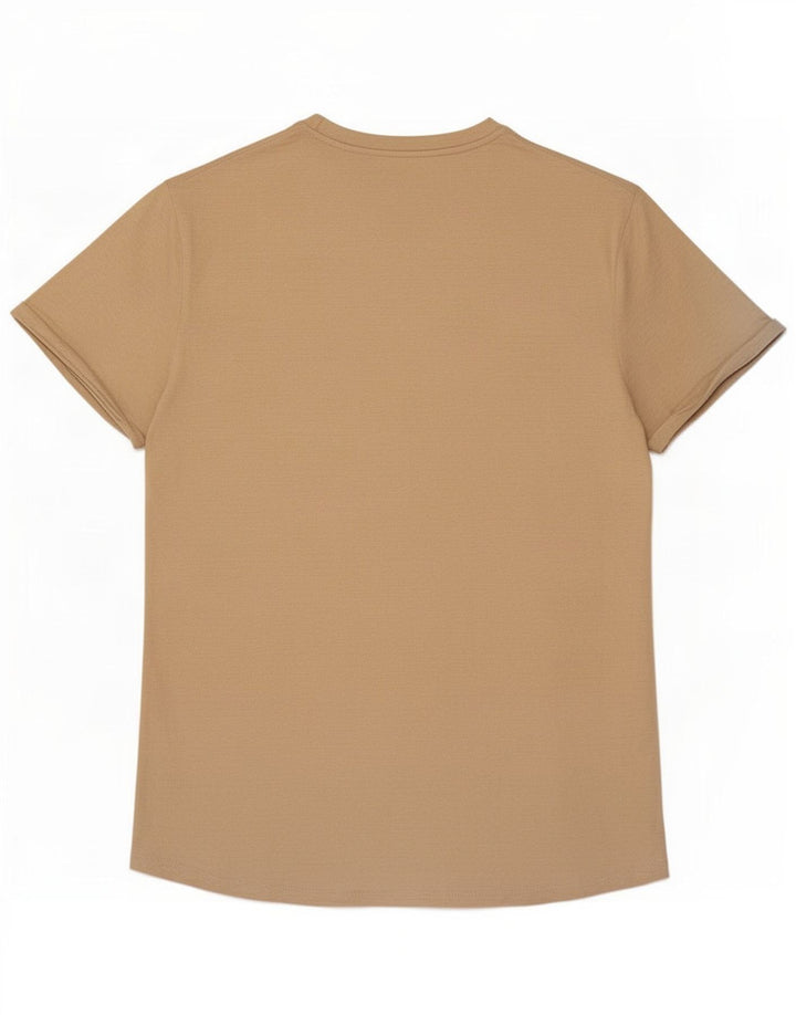 Guess T-Shirt Homme Top Petit Coton Beige