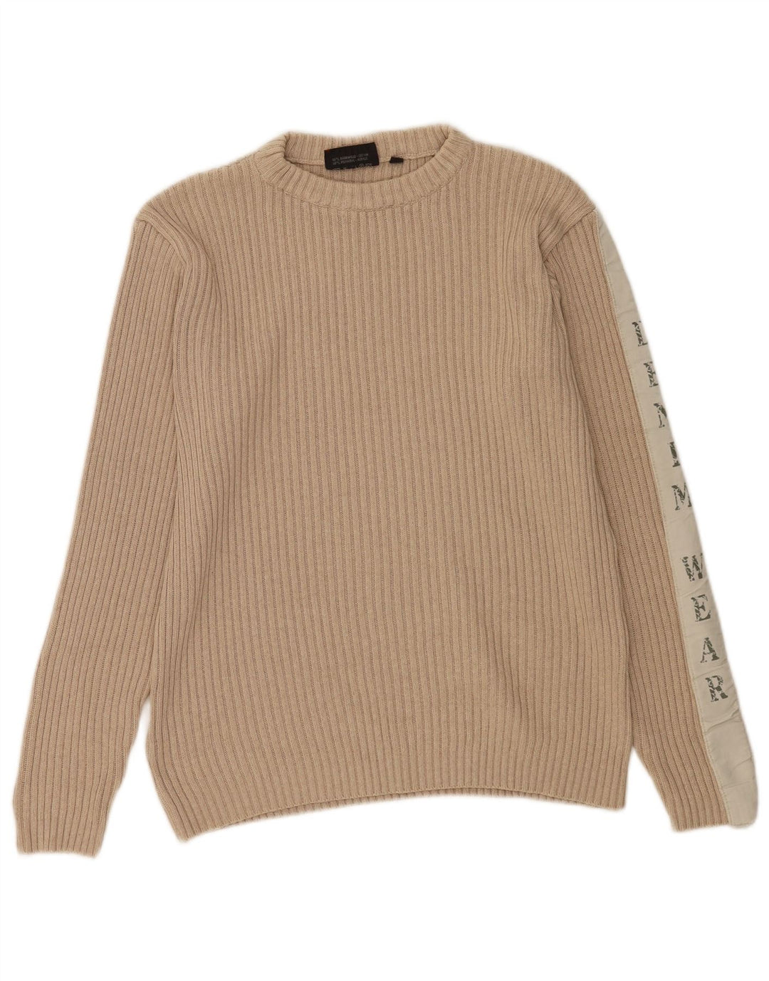 Southern Pull Graphique à Col Rond Homme Beige Moyen Colourblock