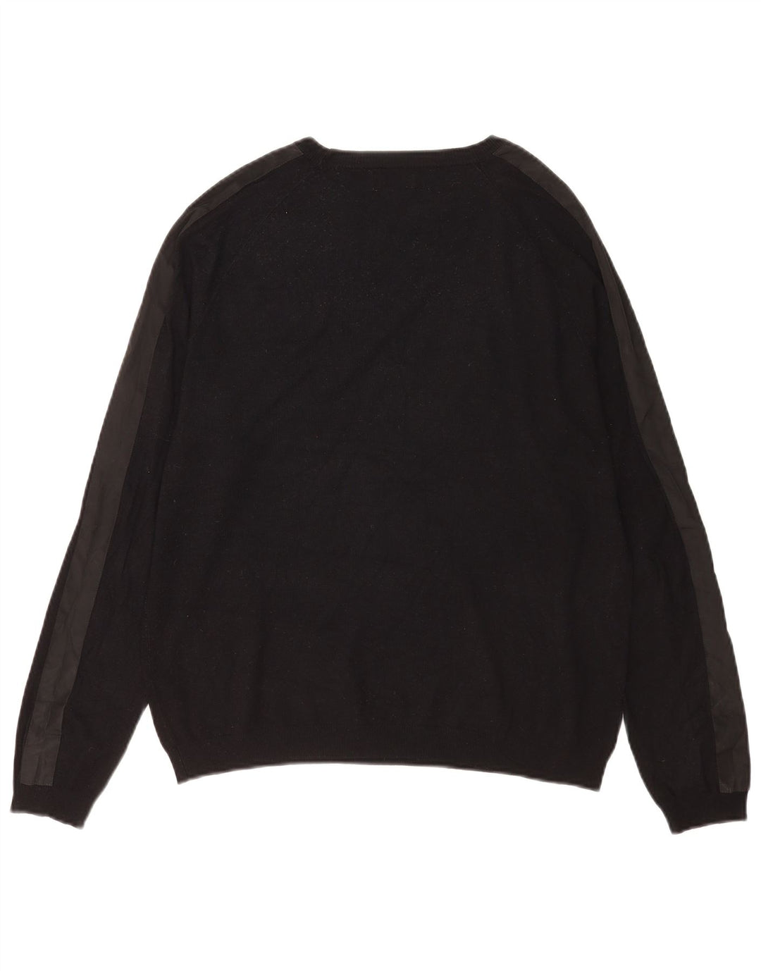 Zara Pull Col Bateau Homme Noir Moyen