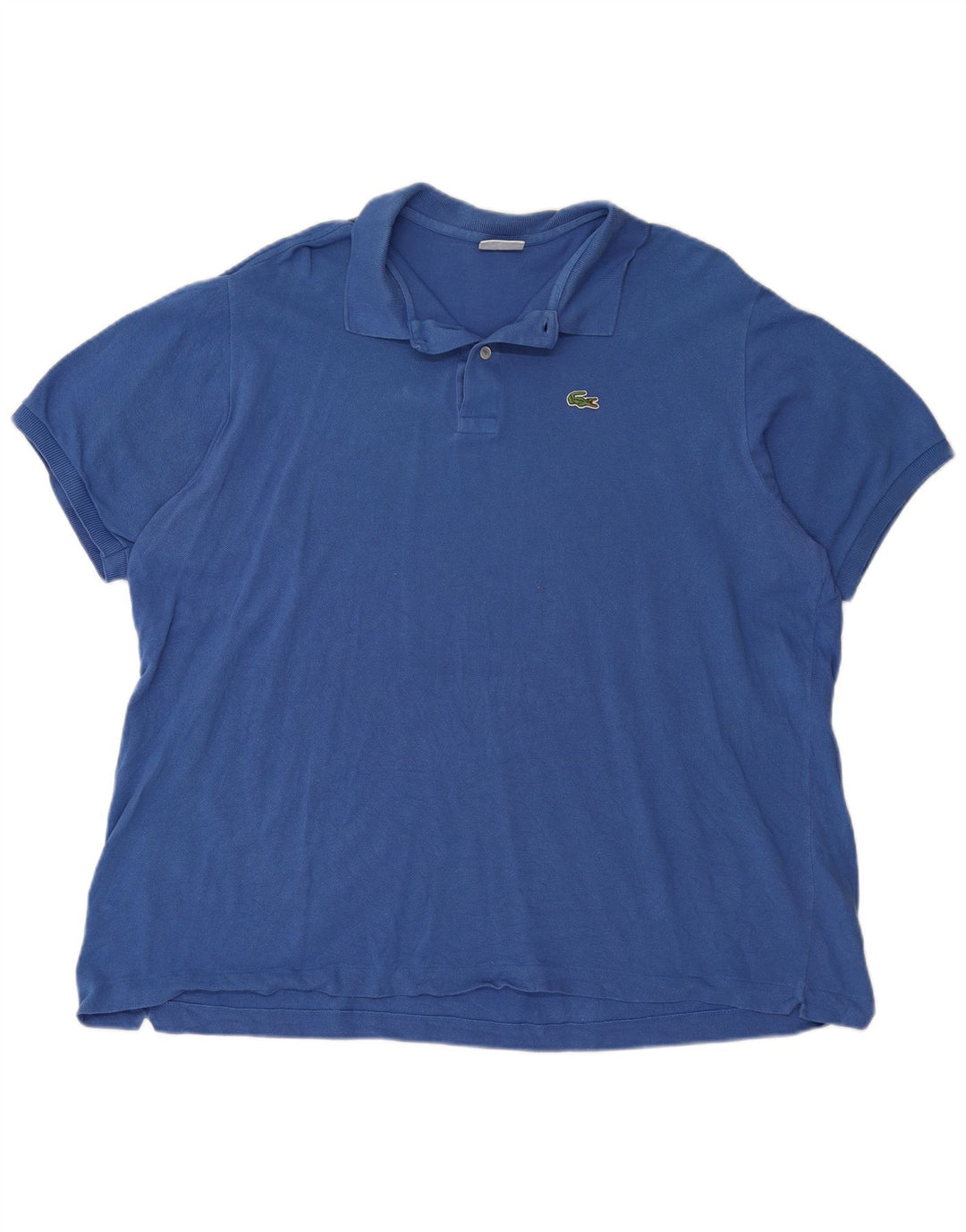 LACOSTE Polo Homme Taille 8 3XL Bleu Coton