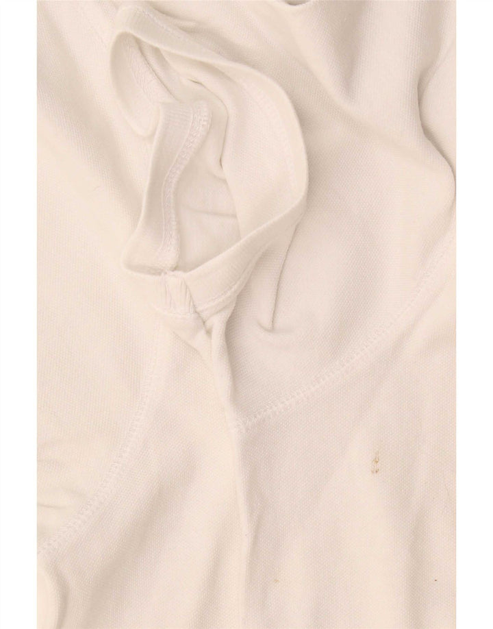 Polo Homme Fat Face XL Blanc Coton