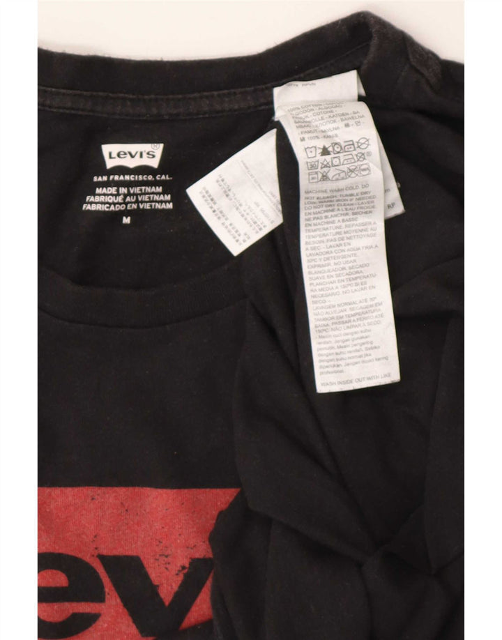Levi's Tee-Shirt Graphic Homme Noir Moyen Coton