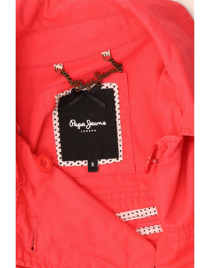 PEPE Jeans Caban Femme UK 10 Petit Rose