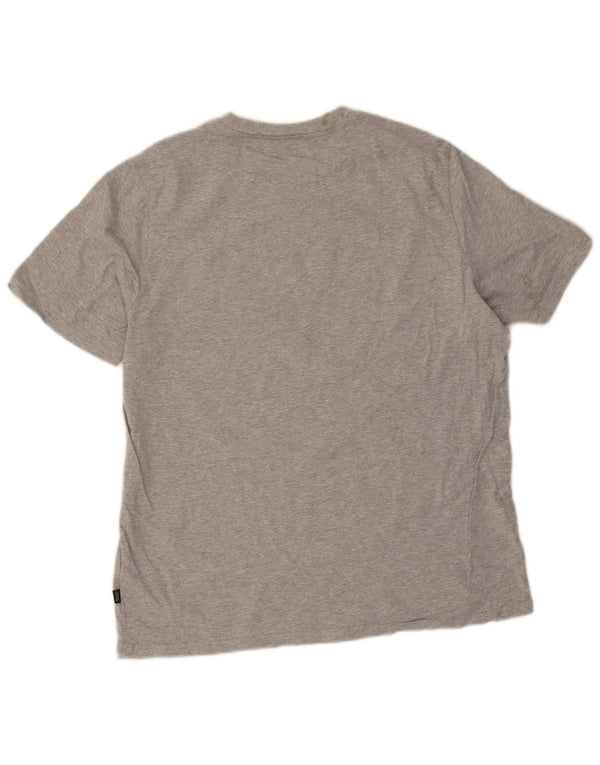 Puma T-Shirt Graphique Homme Grand Gris Coton