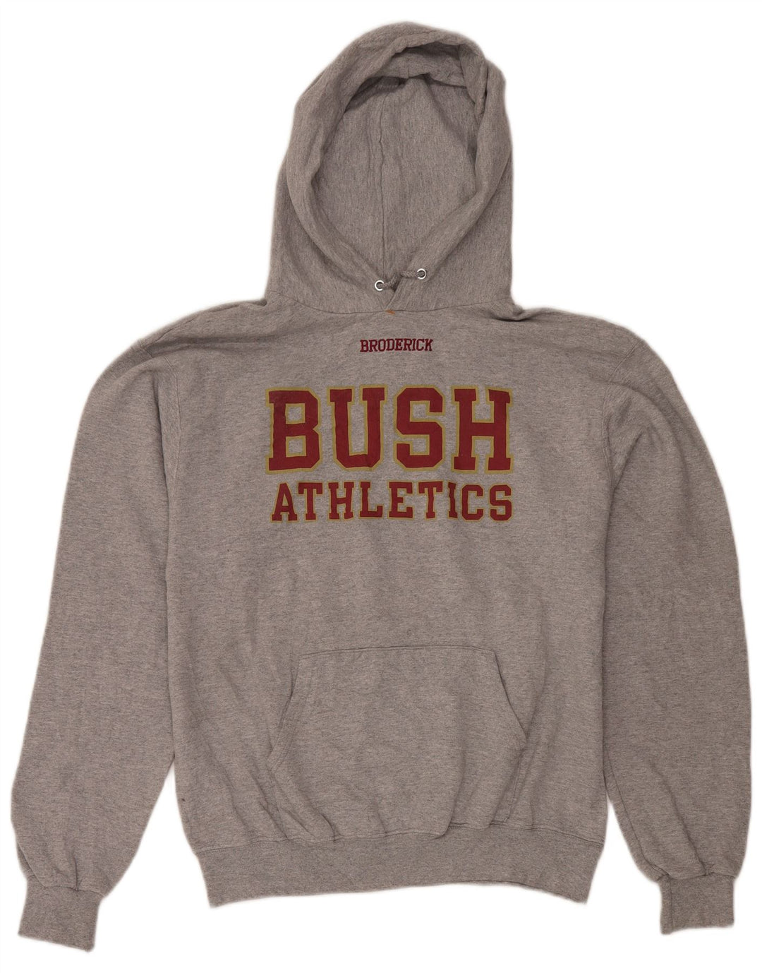 Champion Pull à Capuche Graphique Homme Gris Moyen Moucheté Coton