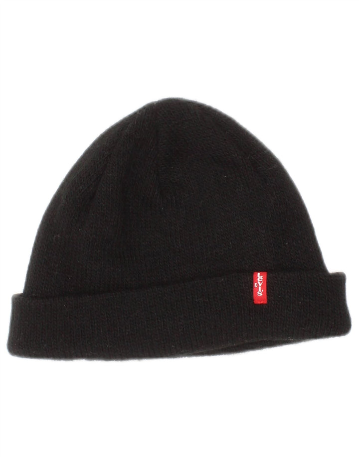 Levi's Bonnet Homme Taille Unique Acrylique Noir