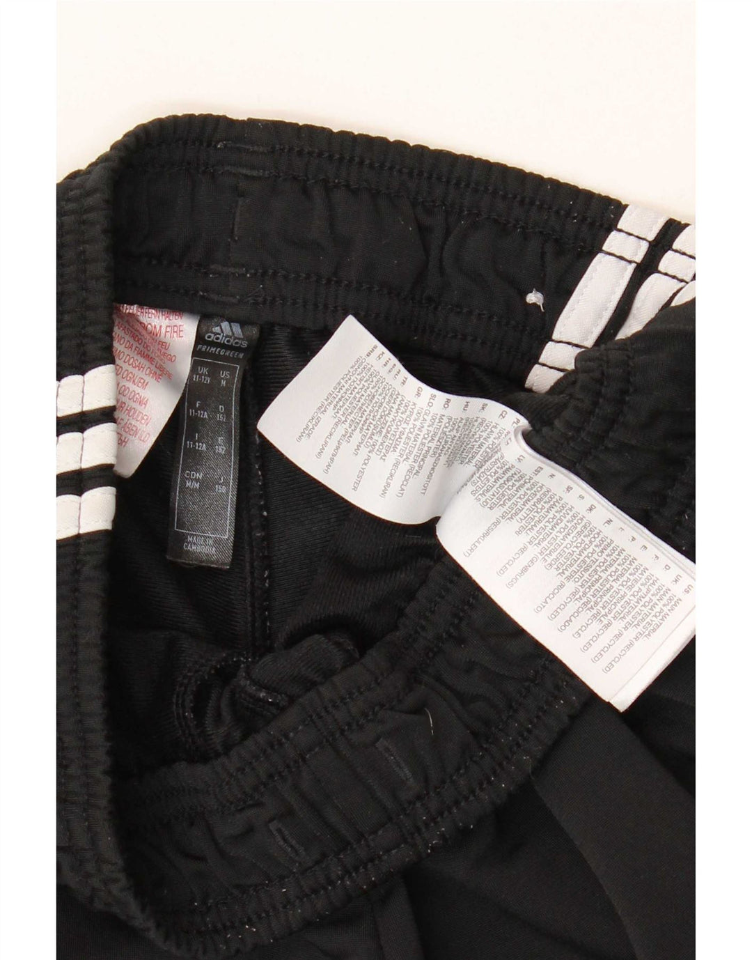 Adidas Pantalon de survêtement garçon 11-12 ans Noir Polyester