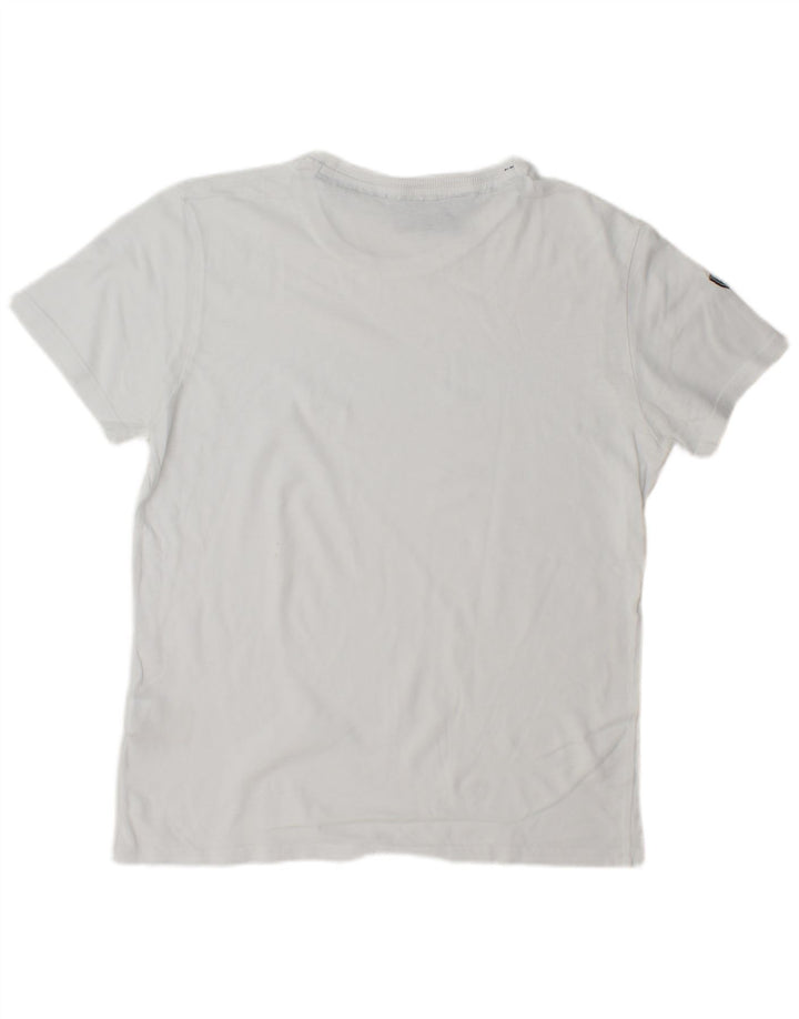 Superdry T-Shirt Homme Blanc Large Coton