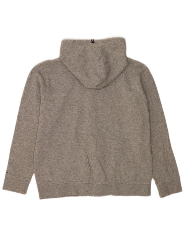 O'Neill Pull à capuche zippé graphique pour garçon 12-13 ans Grand gris coton